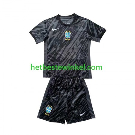 Brazilië Copa America Voetbalshirts Doelman Kind Uit 2024